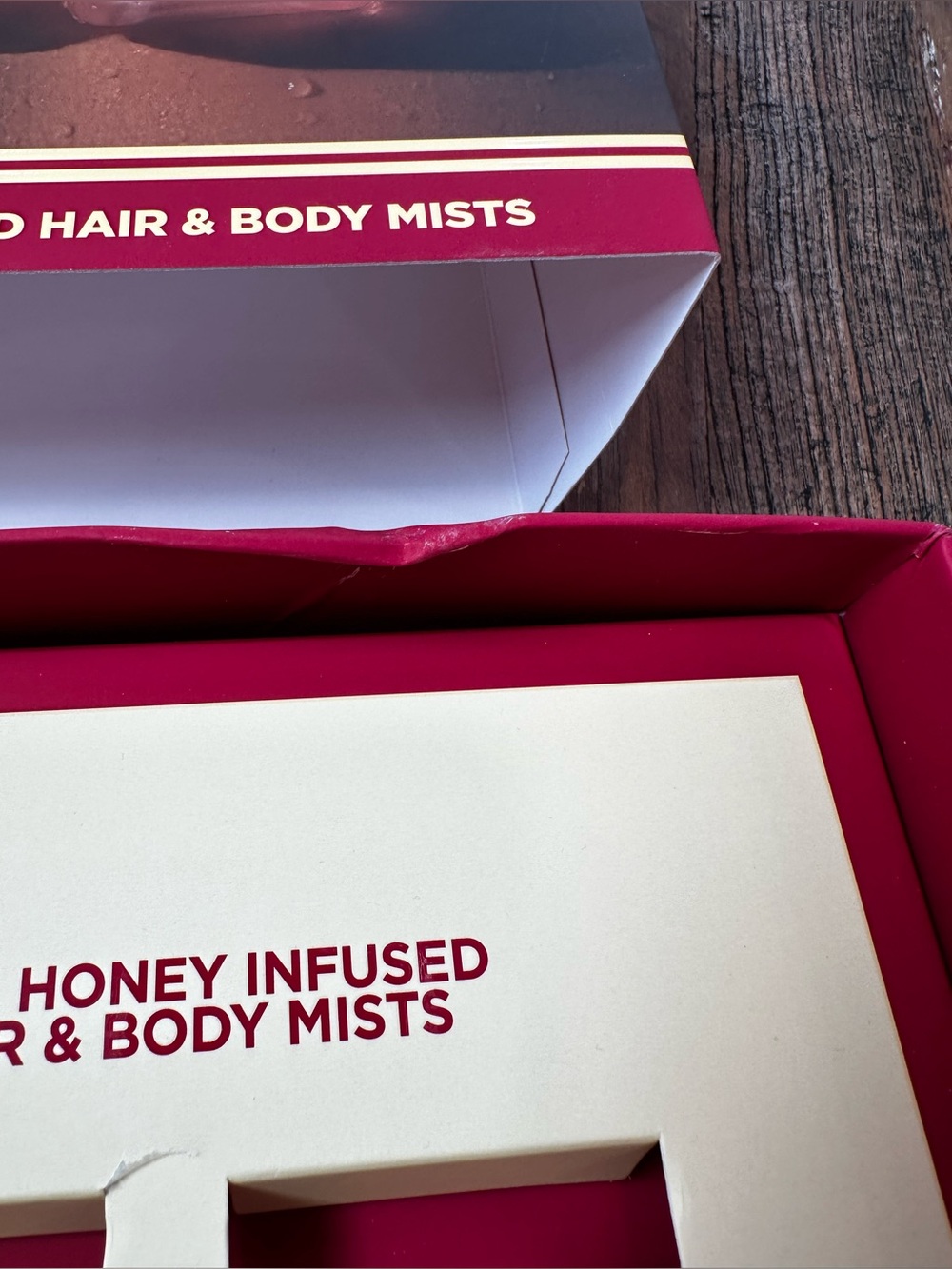 Gisou Honey-Infused Body & Hair Mists — Cream Honey Dewy & Pink empty box - Picture 5 of 8